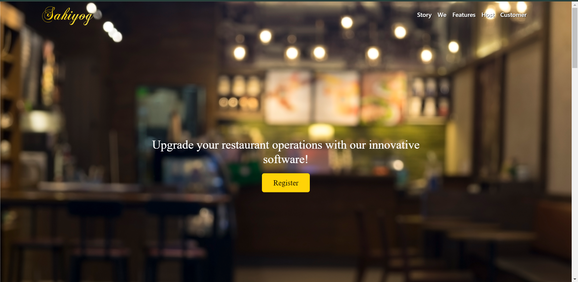 Sahiyog- Restuarant Management App