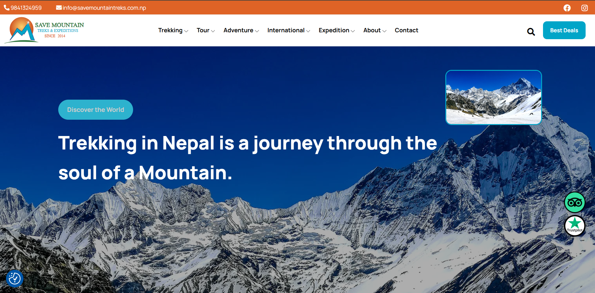 Save Mountain Treks